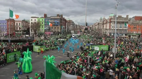 Desfiles multitudinarios como el que se realizaban en las calles de Irlanda no pudieron ser este año por el Coronavirus.