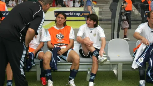 Messi no jugó con Alemania
