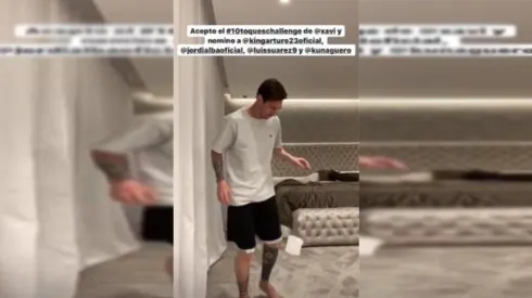 Messi con el confort.