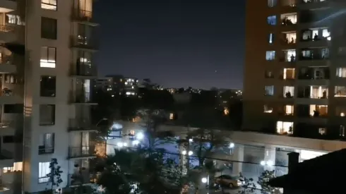 Chilenos salieron a sus balcones para apoyar al personal médico