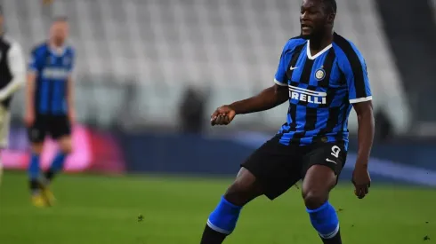 Romelu Lukaku en el último partido jugado por el Inter antes del receso