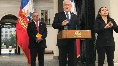 Piñera se refirió a la muerte de una mujer de 83 años con Covid-19 positivo.