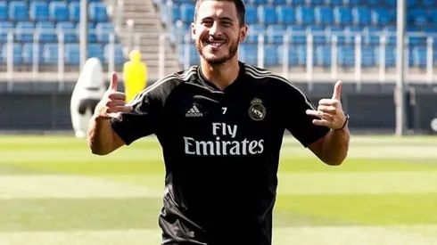 Hazard se refirió a su primera temporada en el equipo Merengue.