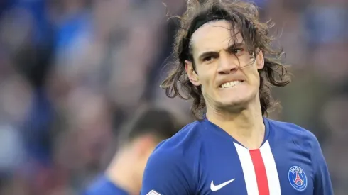 Edinson Cavani en el PSG