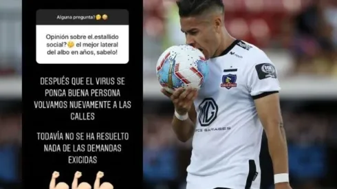 Opazo contestó preguntas en Instagram