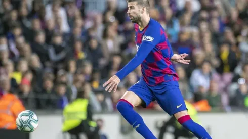 Piqué en el Barcelona.
