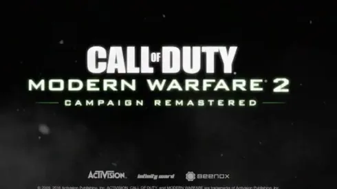 Se filtra el tráiler presentación del Call of Duty: Modern Warfare 2 Remastered
