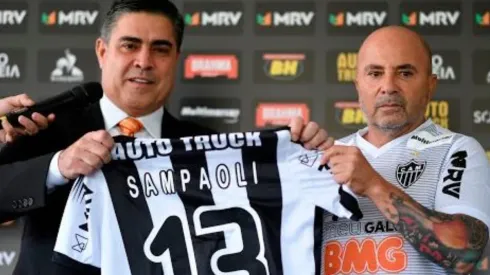 Jorge Sampaoli es presentado por Atlético Mineiro