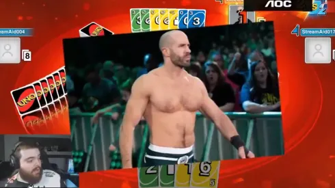 Ibai se encuentra con Cesaro mientra juega UNO online y hablan de todo