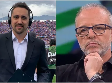 Marcelo Muñoz pierde la paciencia con Alberto Plaza y sus opiniones de fútbol