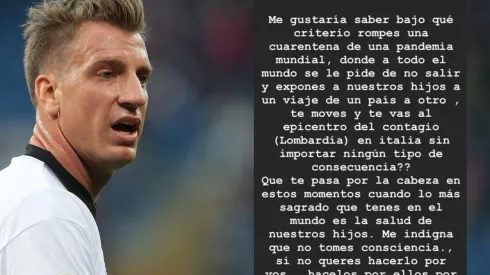 Maxi López denuncia a su ex mujer