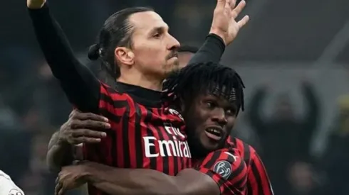 Zlatan se luce por las redes sociales.