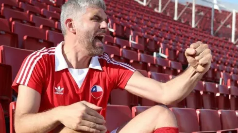 De Tezanos Pinto en el estadio