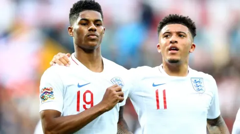 Rashford espera a Sancho en el United