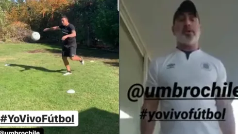 Esteban Paredes y Marcelo Barticciotto participan en esta nueva iniciativa de Umbro.