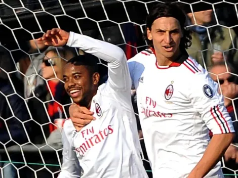 Robinho y la curiosa descripción sobre Zlatan Ibrahimovic