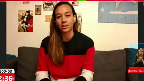 Christiane Endlar participó en el evento madrugando en la ciudad francesa.