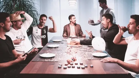 Muchos Khedira en el cumpleaños de Khedira.