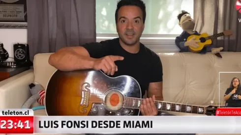 Fonsi se la juega por la Teletón