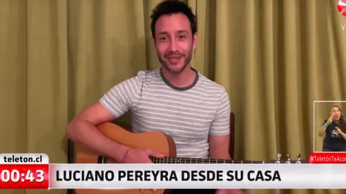 Luciano Pereyra fue recientemente jurado en el Festival de Viña del Mar.