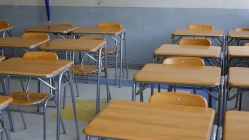 Las salas de clases están vacías a la espera del retorno a la normalidad.