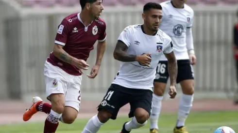 Pajarito Valdés enfrentando a Colo Colo