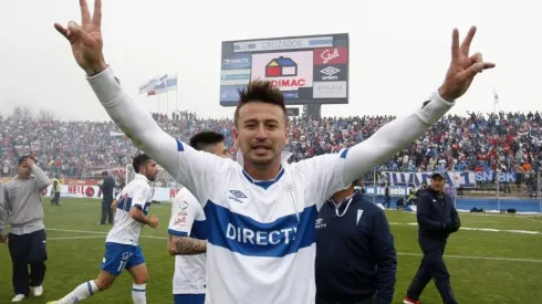 Roberto Gutiérrez en su ultimo paso por la UC