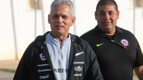 Imagen de Rueda antes del último partido de la Roja, el 15 de octubre de 2019