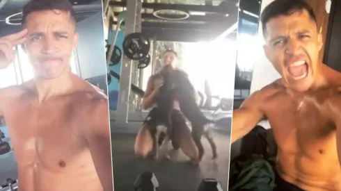 El duro entrenamiento de Alexis Sánchez