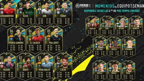 Esta es la cuarta edición del TOTW Moments.