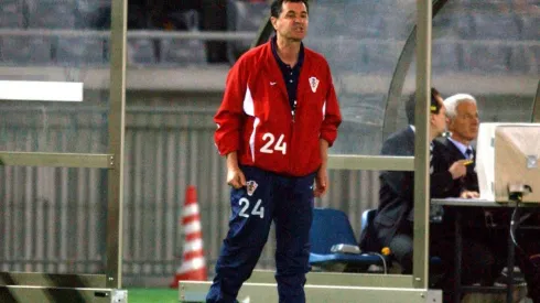 Mirko Jozic a cargo de la selección sub 20 de Croacia en 2002
