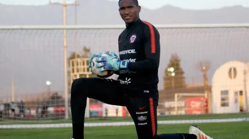 Omar Carabalí en la selección sub 23