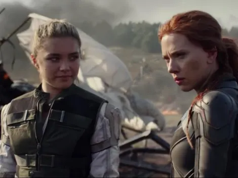 Actriz de "Black Widow" frena críticas por tener pareja 20 años mayor