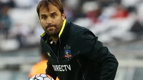 El Coto en su paso como DT de Colo Colo.