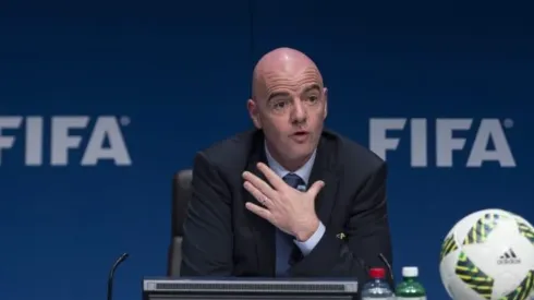 Infantino se refirió a la opción de que vuelva el fútbol.