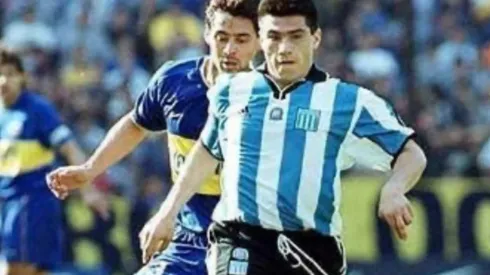 Vega jugando por Racing