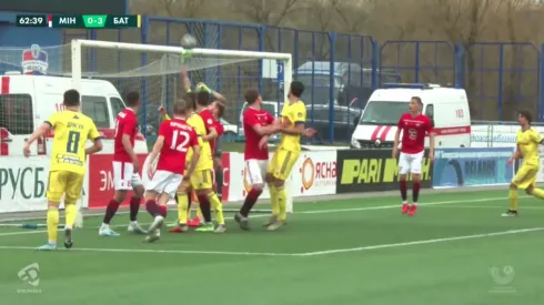 Golazo olímpico en Bielorrusia