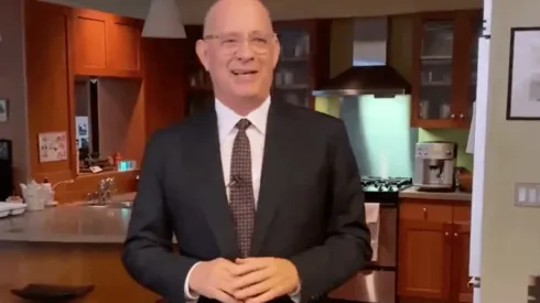 Tom Hanks reapareció tras cerca de 20 días.