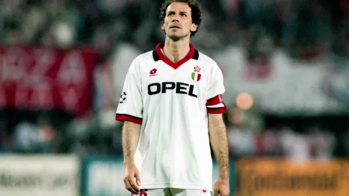 Hernán Crespo cuenta el día que Franco Baresi lo bajó de una patada