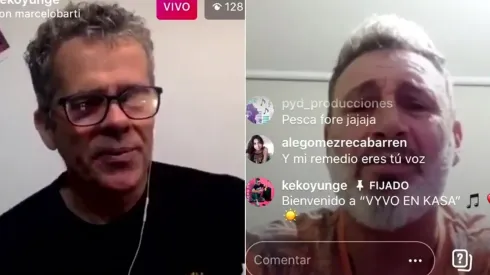 Marcelo Barticciotto sorprendió a los fanáticos con su interpretación "a capella"
