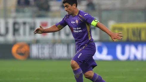 David Pizarro en la Fiorentina
