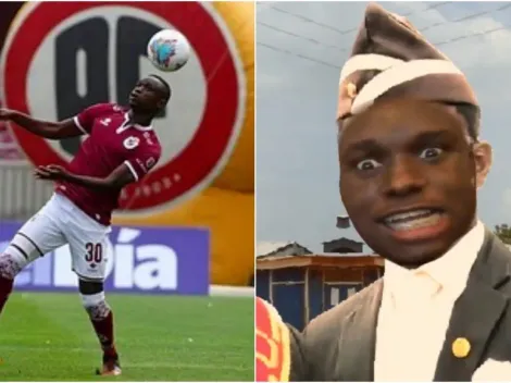 Danny Pérez se suma a la locura del videomeme del ataúd