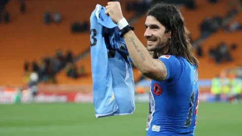 Sebastián Abreu en el Mundial Sudáfrica 2010