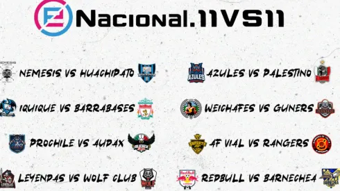 Nuevas fechas del eNacional.11vs11