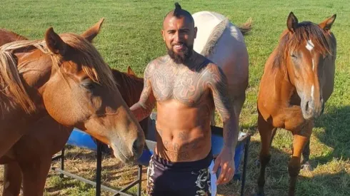 Arturo Vidal extraña la hípica