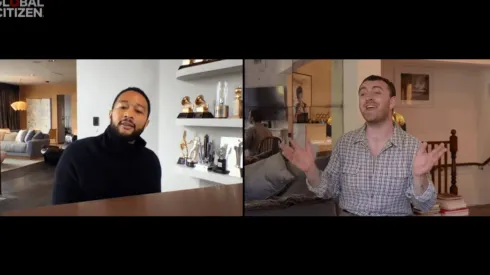 El dúo de John Legend y Sam Smith fue uno de los más aplaudidos de la jornada.