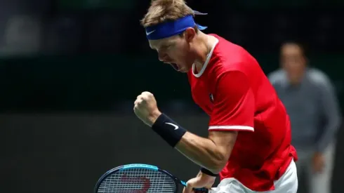 Jarry jugando en la Copa Davis donde arrojó positivo