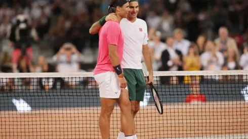 Federer y Nadal compartieron un grato momento