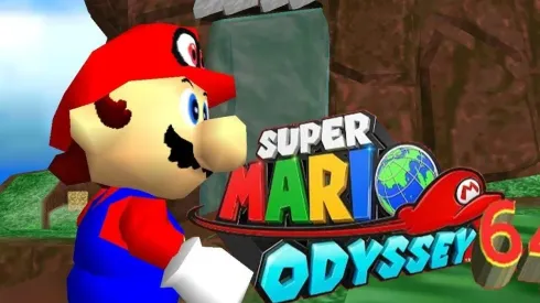 Recrean Super Mario Odyssey en el clásico Super Mario 64