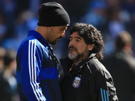 La Brujita Verón dispuesto a reconciliarse con Maradona